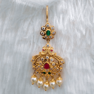 MGDM -PACHI STONE BRIDAL NETHI CHUTTI