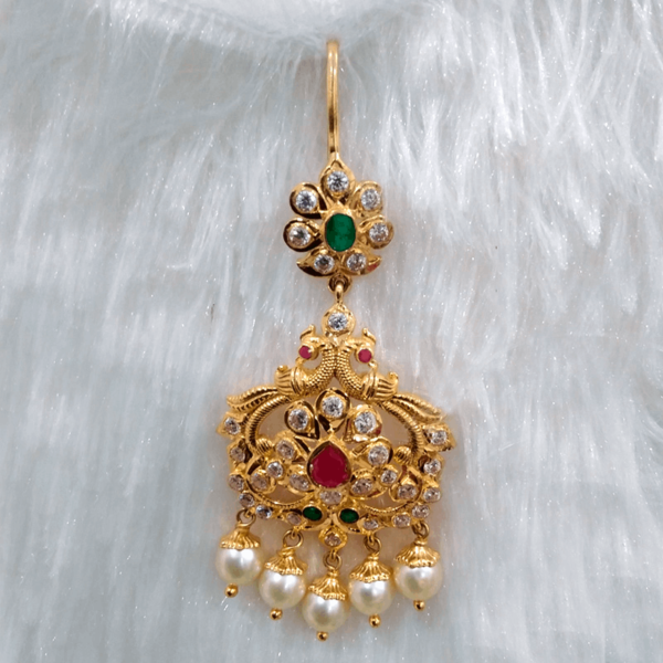 MGDM -PACHI STONE BRIDAL NETHI CHUTTI