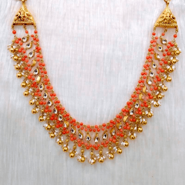 MGDM - PRECIOUS STONE BRIDAL NECKLACE