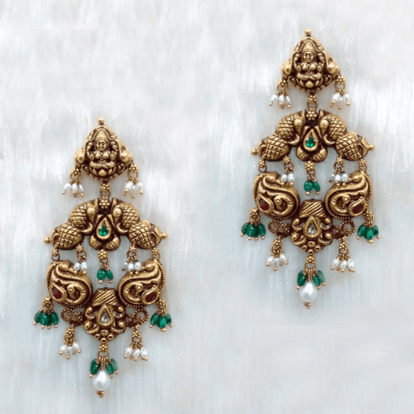 MGDM -  NAGAS STONE BRIDAL CHANDBALI