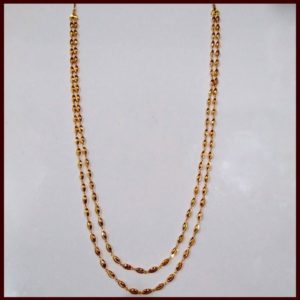 MGDM - GOLD KOLAPURI WAX NECKLACE MGDM - GOLD KOLAPURI WAX NECKLACE