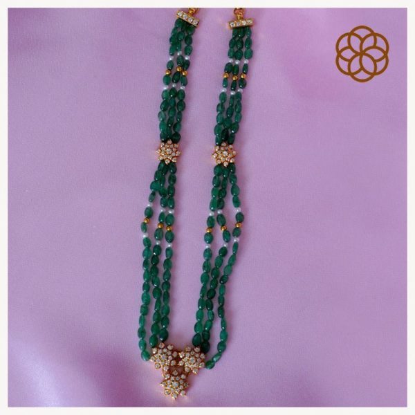 MGDM - DIAMOND STUDDED CLOSE SETTING NECKLACE