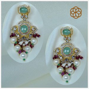 MGDM - DIAMOND STUDDED OPEN SETTING DROPS