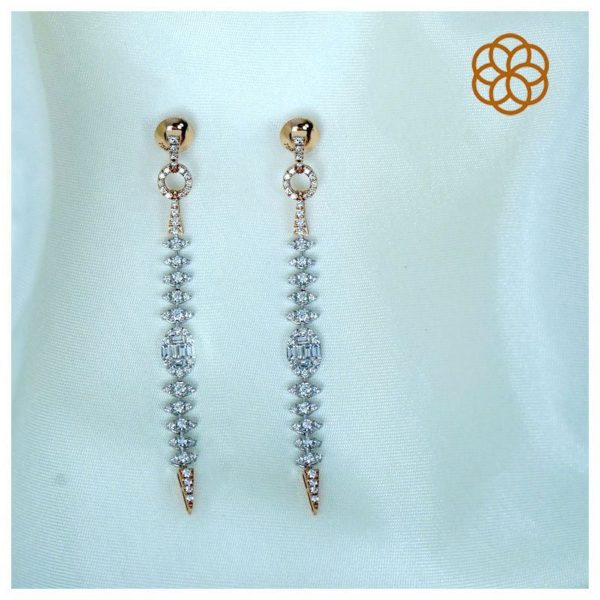 MGDM - DIAMOND STUDDED OPEN SETTING DROPS