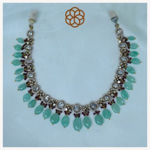 MGDM - DIAMOND STUDDED OPEN SETTING NECKLACE MGDM - DIAMOND STUDDED OPEN SETTING NECKLACE