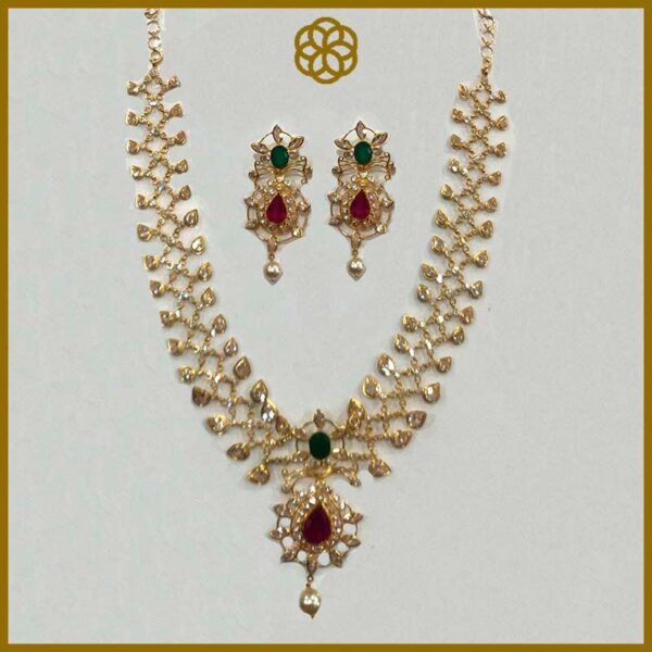 MGDM - BRIDAL NECKLACE & EARRING SET