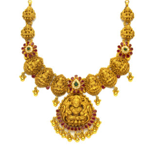 Mahalaxmi Gold And Diamond Merchants-nagas Stone Necklace