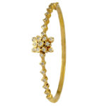 MGDM -  KADA OVAL WITH SCREW DIAMOND BRACELET