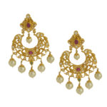 MGDM - PACHI STONE BRIDAL CHANDBALI