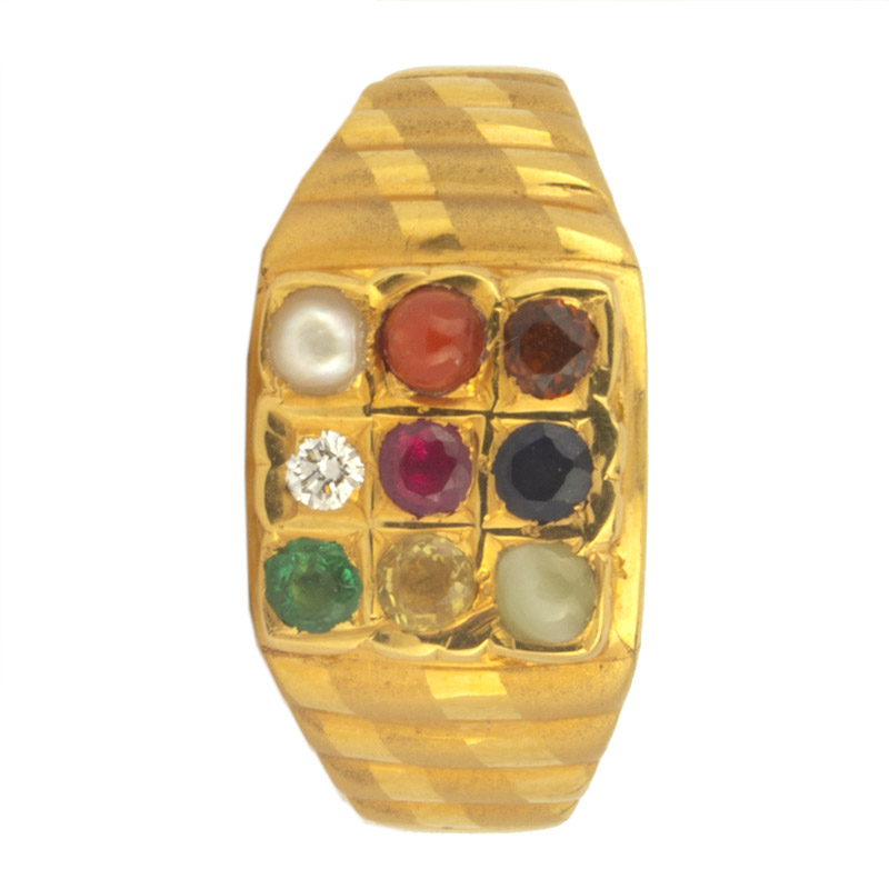 Buy Diamond's Mens Ring 18 KT yellow gold (8.2 gm). | Online By Giriraj  Jewellers
