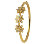 MGDM - KADA OVAL WITH SCREW DIAMOND BRACELET