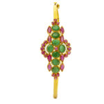 MGDM - PRECIOUS STONES BRIDAL KADA OVAL WITH LOCK