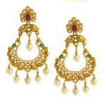 MGDM - PACHI STONE BRIDAL CHANDBALI