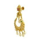 MGDM - PACHI STONE BRIDAL CHANDBALI