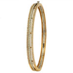 MGDM - DIAMOND KADA OVAL WITH SCREW OPEN SETTING BRACELET