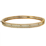 MGDM - DIAMOND KADA OVAL WITH SCREW OPEN SETTING BRACELET