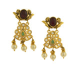 MGDM - PACHI STONE BRIDAL CHANDBALI