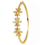 MGDM - KADA OVAL WITH SCREW DIAMOND BRACELET