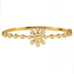 MGDM -  KADA OVAL WITH SCREW DIAMOND BRACELET