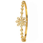 MGDM -  KADA OVAL WITH SCREW DIAMOND BRACELET