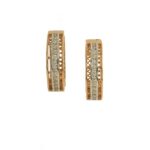 MGDM - DIAMOND OPEN SETTING EARRINGS