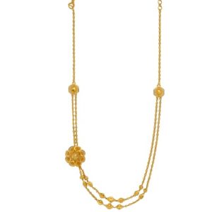 MGDM - LAPPA 2 ROW PLAIN NECKLACE