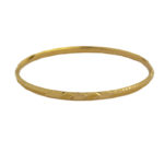 MGDM - GULF HALF ROUND PLAIN BANGLE