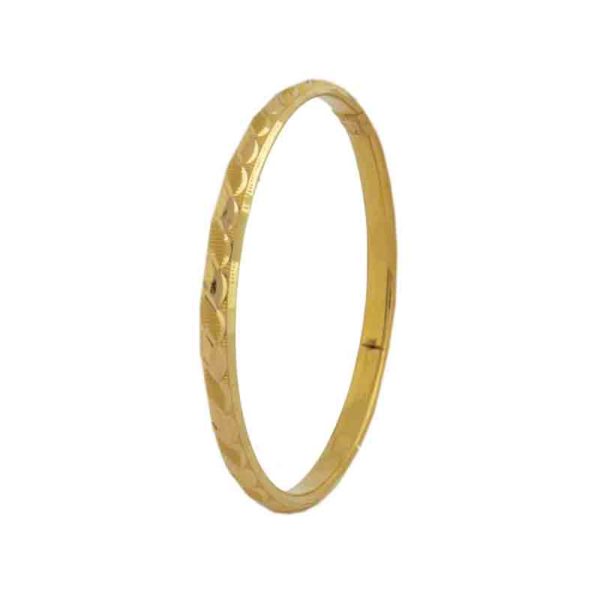 MGDM - GULF HALF ROUND PLAIN BANGLE