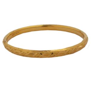 MGDM - GULF HALF ROUND PLAIN BANGLE