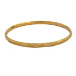 MGDM - GULF HALF ROUND PLAIN BANGLE