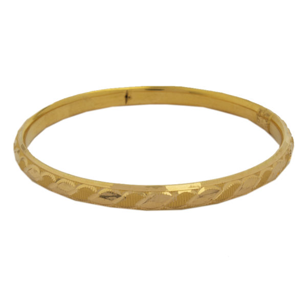 MGDM - GULF HALF ROUND PLAIN BANGLE