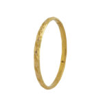 MGDM - GULF HALF ROUND PLAIN BANGLE