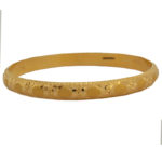 MGDM - GULF HALF ROUND PLAIN BANGLE