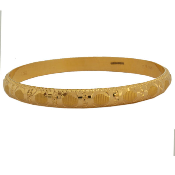 MGDM - GULF HALF ROUND PLAIN BANGLE