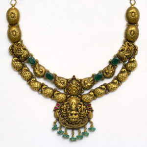 Mahalaxmi Gold Jewellery -NAGAS STONE BRIDAL CHOKER