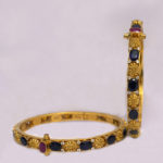 MGDM - PRECIOUS STONE BRIDAL SCREW BANGLES