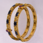 MGDM - PRECIOUS STONE BRIDAL SCREW BANGLES