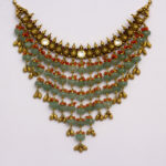 MGDM - SEMI PRECIOUS WITH STUD NECKLACE