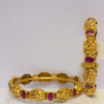 MGDM - PRECIOUS STONE BRIDAL BANGLE WITH SCREW