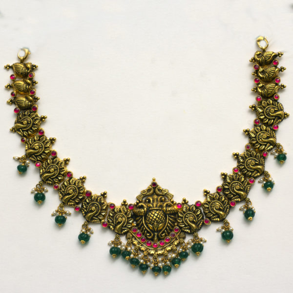 MGDM - NAGAS STONE BRIDAL NECKLACE