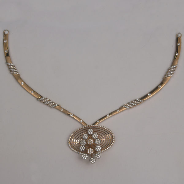 MGDM - ROSE GOLD RAJKOT NECKLACE