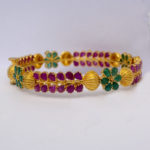 MGDM - PRECIOUS STONES BRIDAL BANGLES