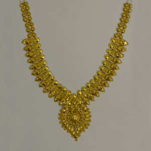 MGDM - MANGO WITH PENDANT PLAIN NECKLACE (KERALA PATTERN)