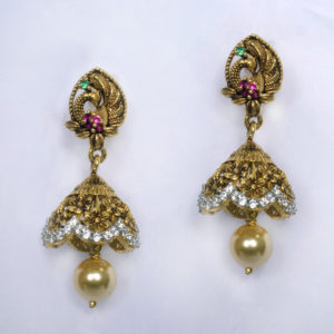 Mahalaxmi Gold Jewellery - PRECIOUS STONES DROPS