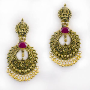 MGDM - NAGAS STONE BRIDAL JIMIKKI SET