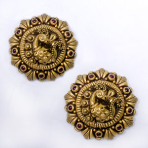 Mahalaxmi Gold Jewellery - PRECIOUS STONES BRIDAL STUDS