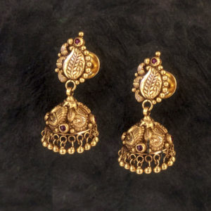 Mahalaxmi Gold Jewellery - PRECIOUS STONES BRIDAL SET JIMMIK