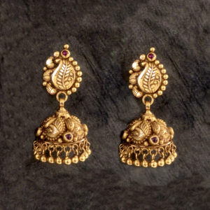 Mahalaxmi Gold Jewellery - PRECIOUS STONES BRIDAL SET JIMMIK