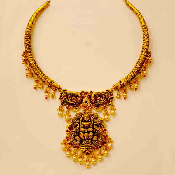 MGDM - NAGA STONE BRIDAL NECKLACE