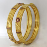 MGDM - HALF ROUND ENAMAL BANGLES